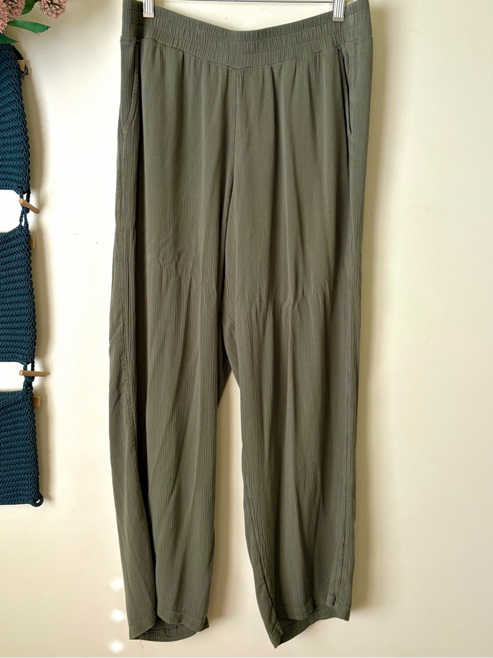 Three Dots Rayon Gauzy Pants